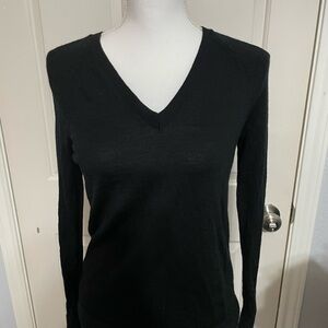 Banana Republic Black Merino Sweater